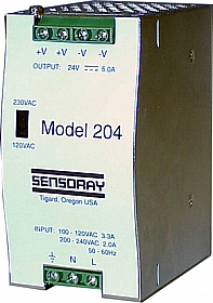 Model 204 24 V 120 Watt power supply