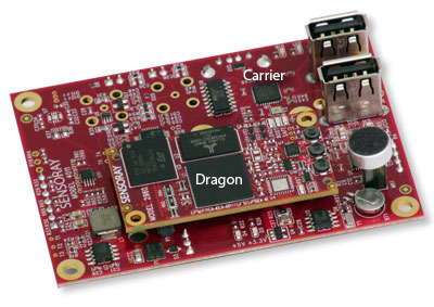 Interior view of Model 4011, a Dragon-based, embeddable DVR